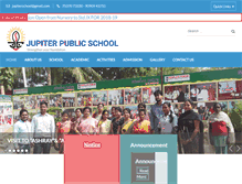 Tablet Screenshot of jupiterschool.com